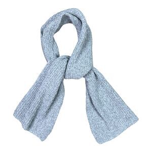 Open Edit Gray Knit Scarf Wrap - 70” x 11”